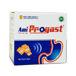 Cốm Amiprogast học viện quân y điều trị viêm loét dạ dày rối loạn tiêu hoá