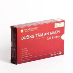 Dưỡng tâm an mạch Q10 Enstou học viện quân y điều trị tai biến mạch máu não