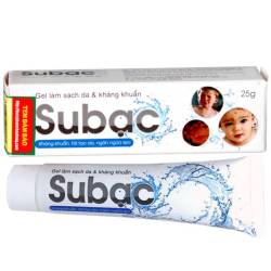 Su Bạc gel làm sạch da, sát khuẩn da, chân tay miệng, trị thủy đậu