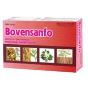 Bovensanfo Liệu pháp điều trị suy giãn tĩnh mạch, chuột rút, tê bì chân tay