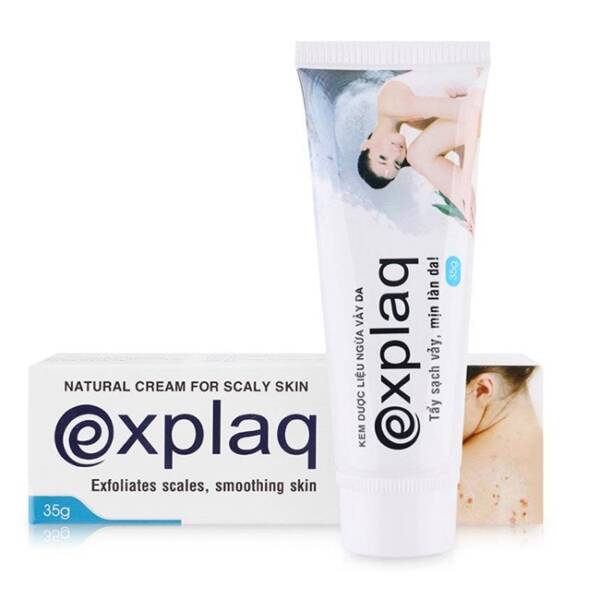 Explaq kem hỗ trợ điều trị vẩy da, vẩy nến, vẩy phấn, á sừng, eczema