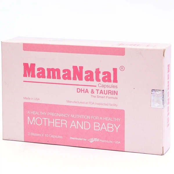 MamaNatal Viên uống bổ sung dinh dưỡng cho phụ nữ mang thai