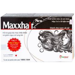 Maxxhair viên uống mọc tóc nhanh ngăn ngừa rụng tóc