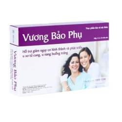 Vương Bảo Phụ hỗ trợ phòng ngừa u xơ tử cung, u nang lành tính