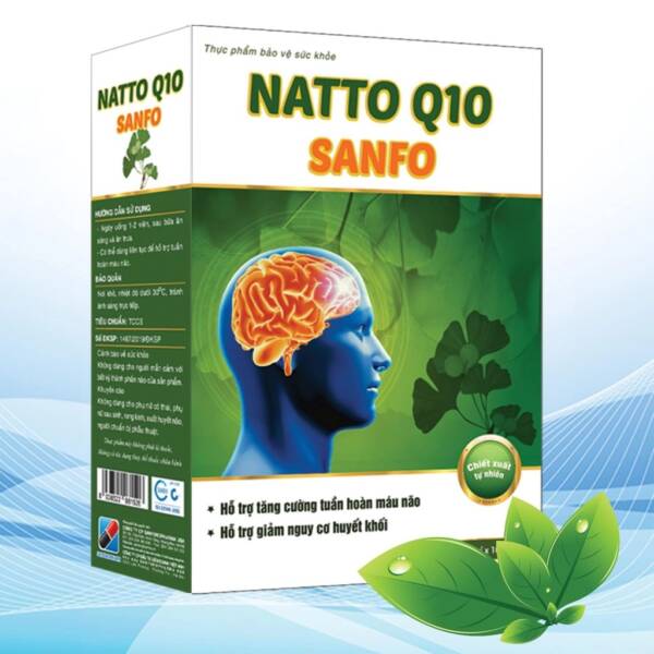 Natto Q10 Sanfo hỗ trợ tăng cường a12