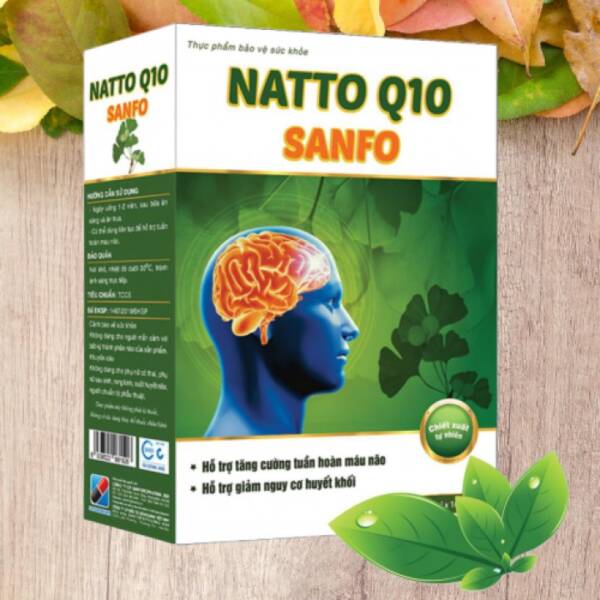 Natto Q10 Sanfo hỗ trợ tăng cường a1