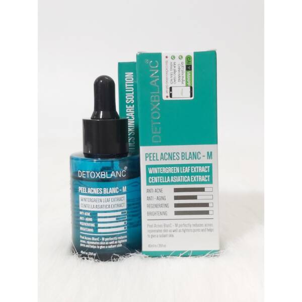 Peel Acnes m Detox Blanc Serum hỗ trợ trị mụn dành cho da nhạy cảm