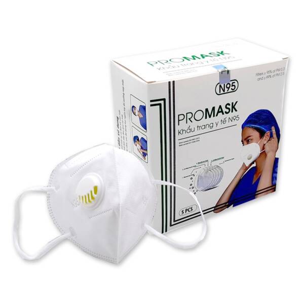 Khẩu trang N95 ProMask N95 Face Mask 9001 Tl a1