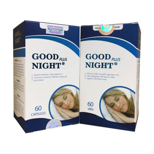 Goodnight Plus Hỗ Trợ An Thần Ngủ Ngon ngừa suy nhược thần kinh