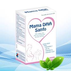 Mama DHA Sanfo hỗ trợ tăng cường sức khỏe, giảm nôn nghén