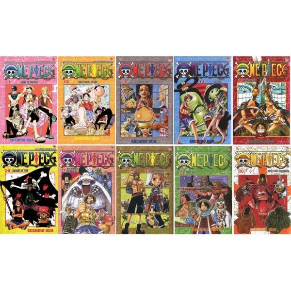 One Piece vua hải tặc Eiichiro Oda Bìa mềm a12