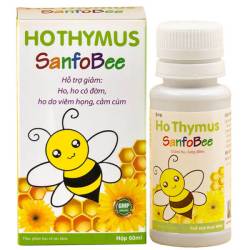 Thymus Sanfobee 60ml Siro ho Giảm ho, long đờm, sát khuẩn